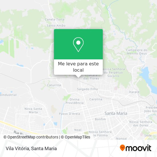 Vila Vitória mapa