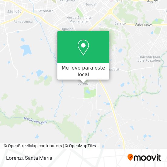 Lorenzi mapa