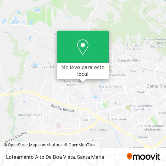 Loteamento Alto Da Boa Vista mapa