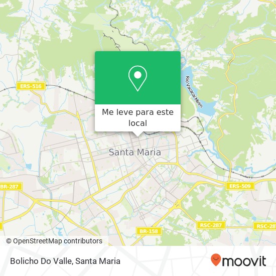 Bolicho Do Valle mapa