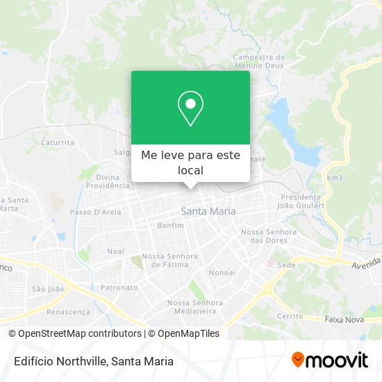 Edifício Northville mapa