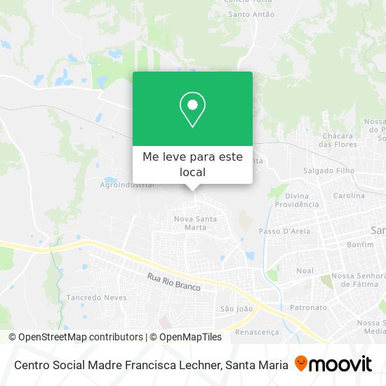 Centro Social Madre Francisca Lechner mapa