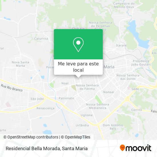 Residencial Bella Morada mapa