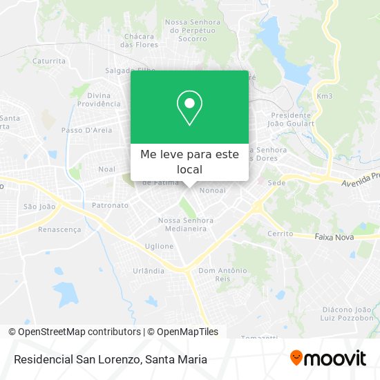 Residencial San Lorenzo mapa