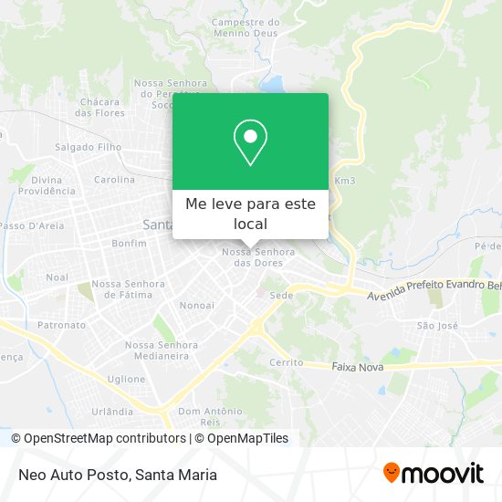 Neo Auto Posto mapa