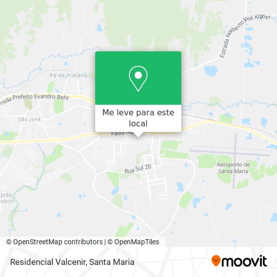 Residencial Valcenir mapa