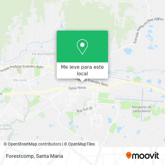 Forestcomp mapa