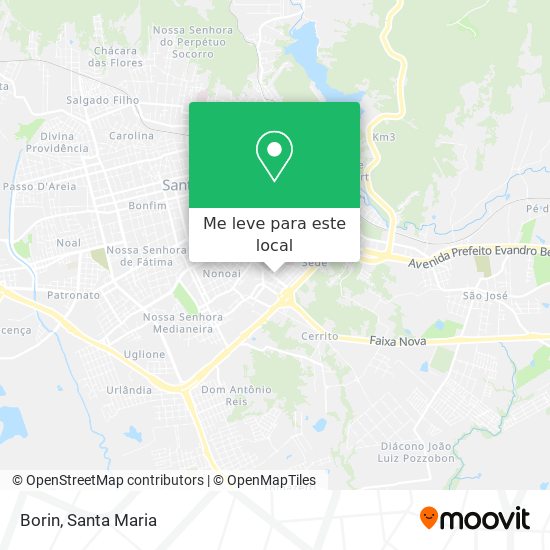 Borin mapa