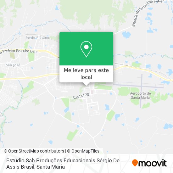 Estúdio Sab Produções Educacionais Sérgio De Assis Brasil mapa