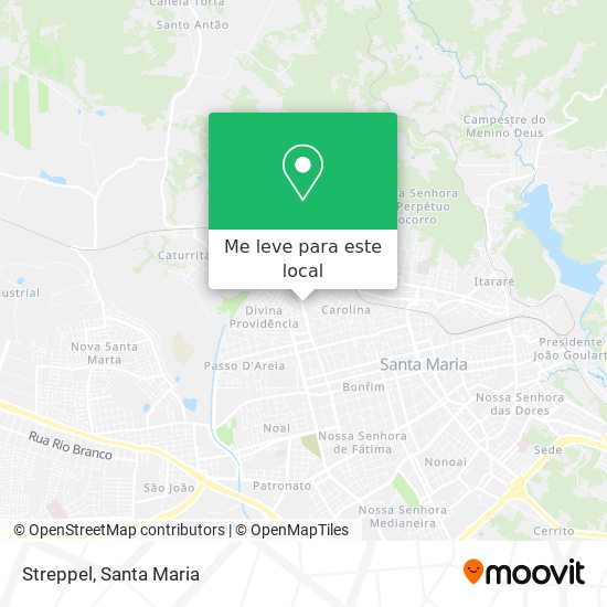 Streppel mapa