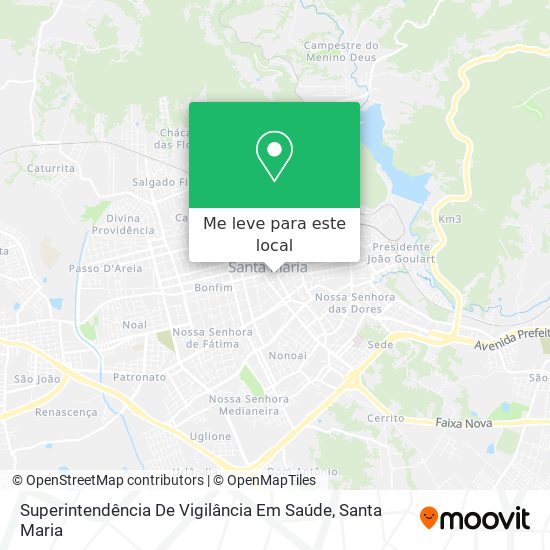 Superintendência De Vigilância Em Saúde mapa