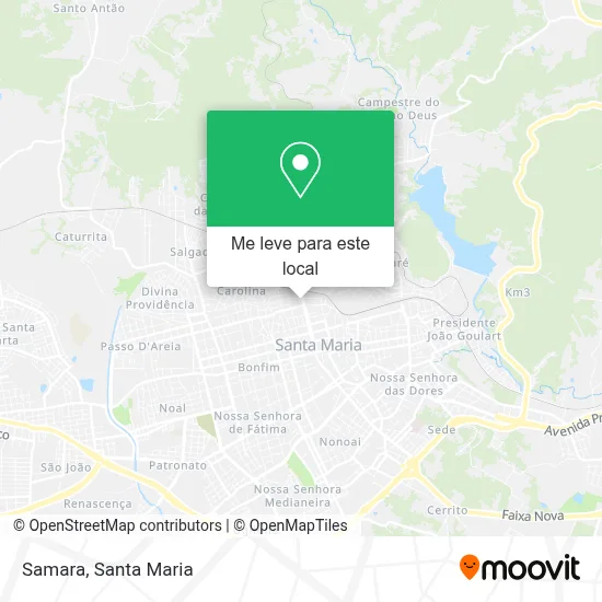 Samara mapa