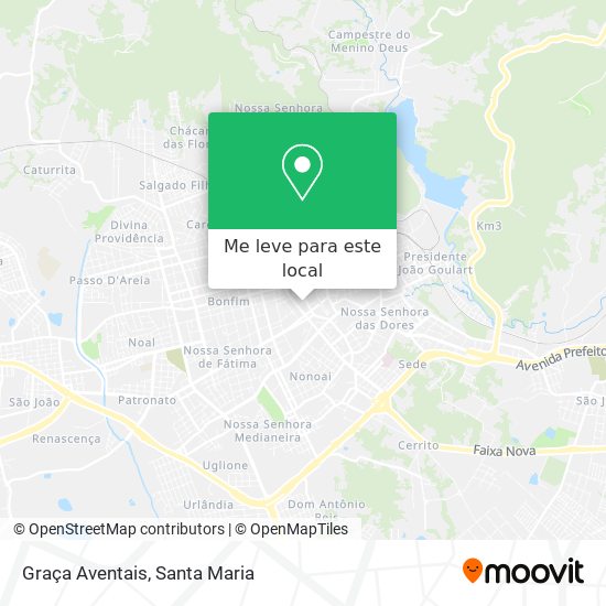 Graça Aventais mapa