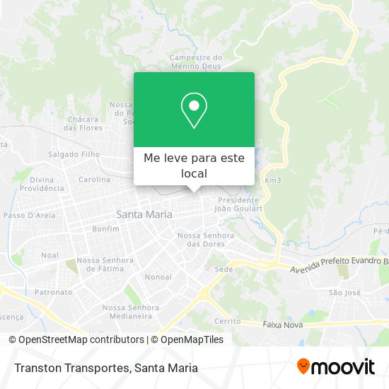Transton Transportes mapa