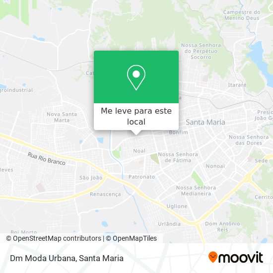 Dm Moda Urbana mapa