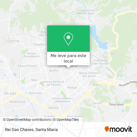 Rei Das Chaves mapa