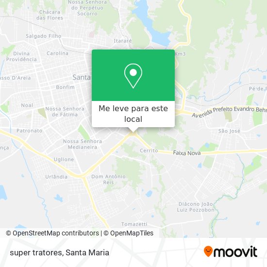super tratores mapa