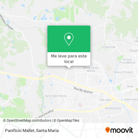 Panifício Mallet mapa