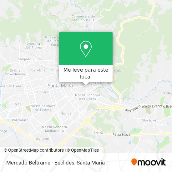 Mercado Beltrame - Euclides mapa