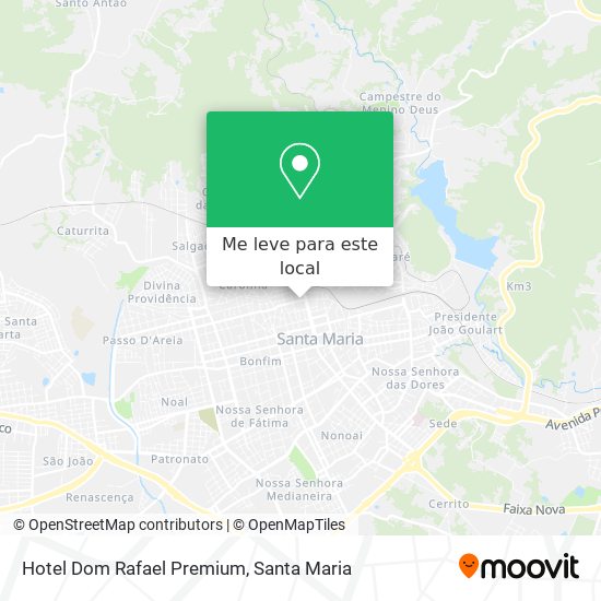 Hotel Dom Rafael Premium mapa