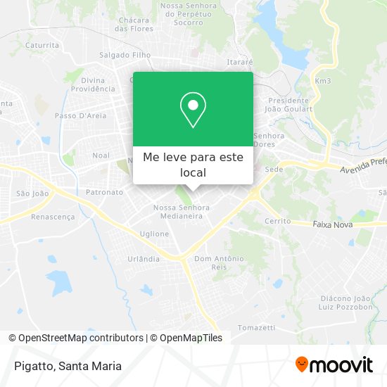 Pigatto mapa