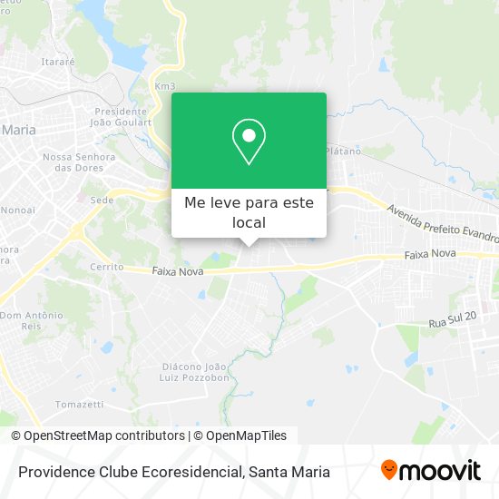 Providence Clube Ecoresidencial mapa