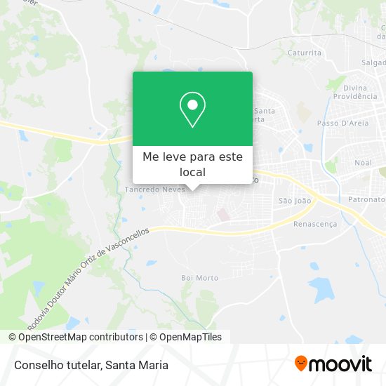 Conselho tutelar mapa