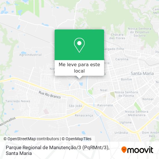 Parque Regional de Manutenção / 3 (PqRMnt / 3) mapa