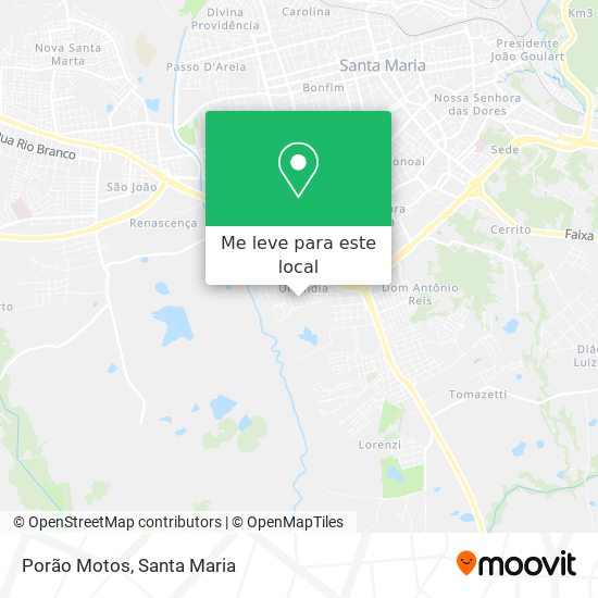 Porão Motos mapa