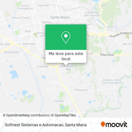 Softnext Sistemas e Automacao mapa