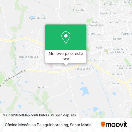 Oficina Mecânica Peleguinhoracing mapa