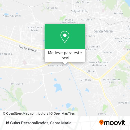 Jd Cuias Personalizadas mapa