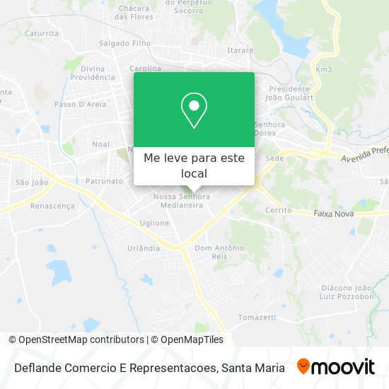 Deflande Comercio E Representacoes mapa