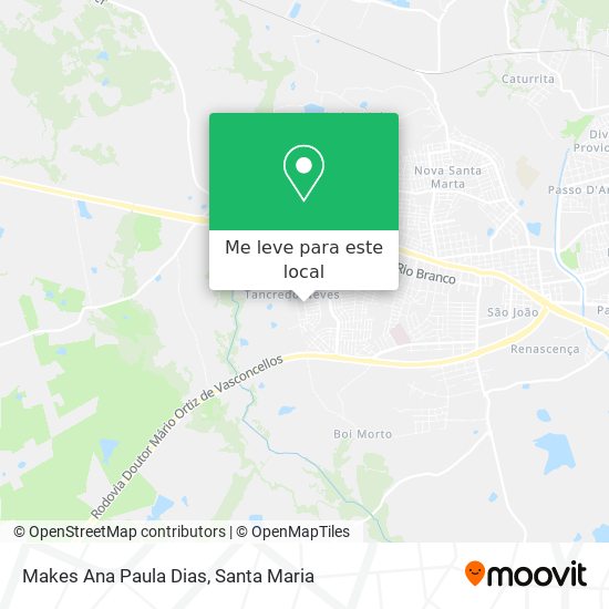 Makes Ana Paula Dias mapa