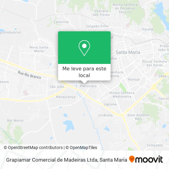 Grapiamar Comercial de Madeiras Ltda mapa