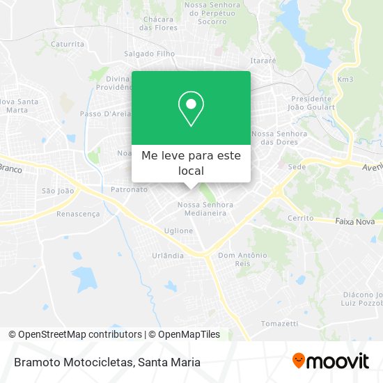 Bramoto Motocicletas mapa