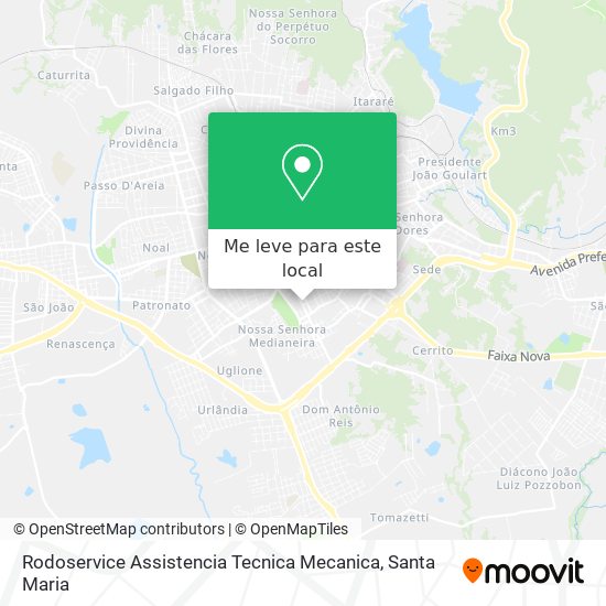 Rodoservice Assistencia Tecnica Mecanica mapa