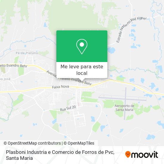 Plasboni Industria e Comercio de Forros de Pvc mapa