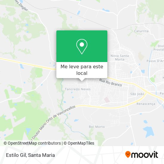 Estilo Gil mapa
