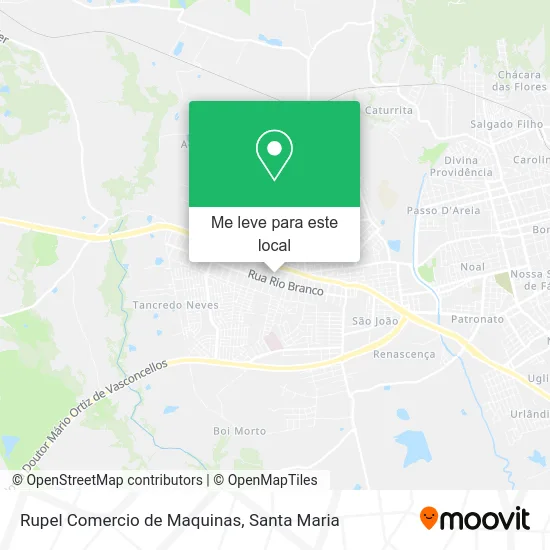 Rupel Comercio de Maquinas mapa