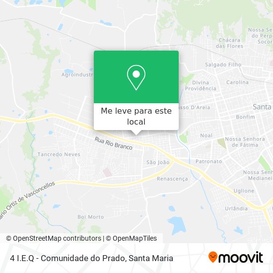 4 I.E.Q - Comunidade do Prado mapa