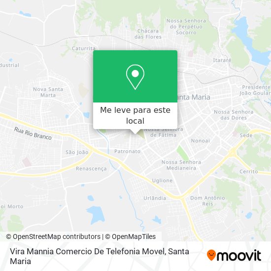 Vira Mannia Comercio De Telefonia Movel mapa