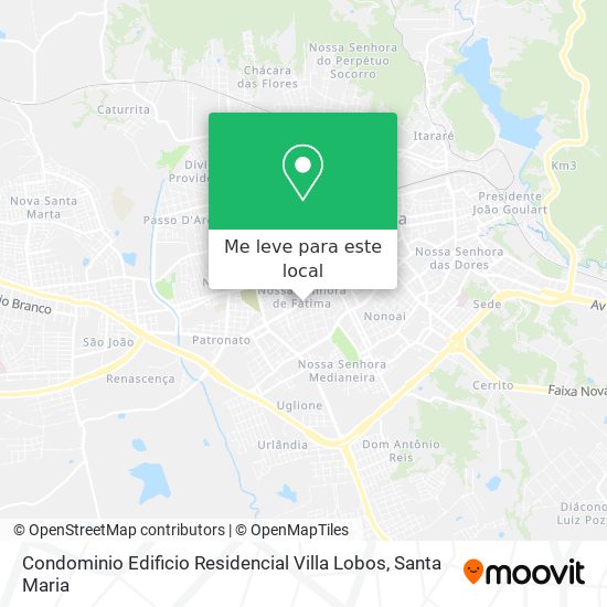 Condominio Edificio Residencial Villa Lobos mapa