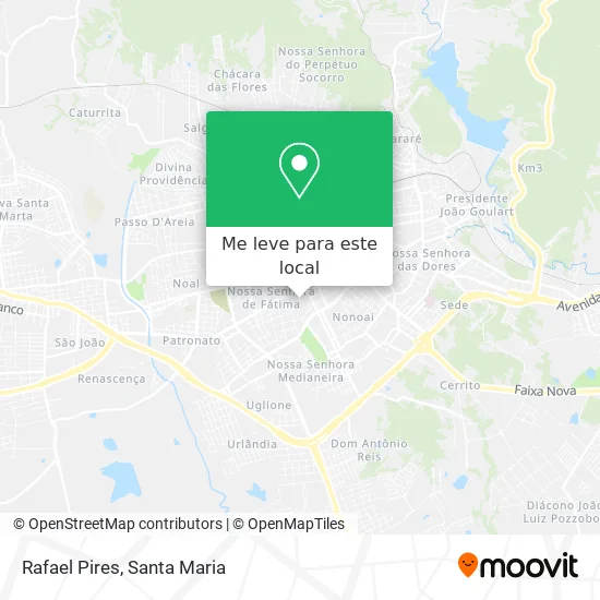 Rafael Pires mapa
