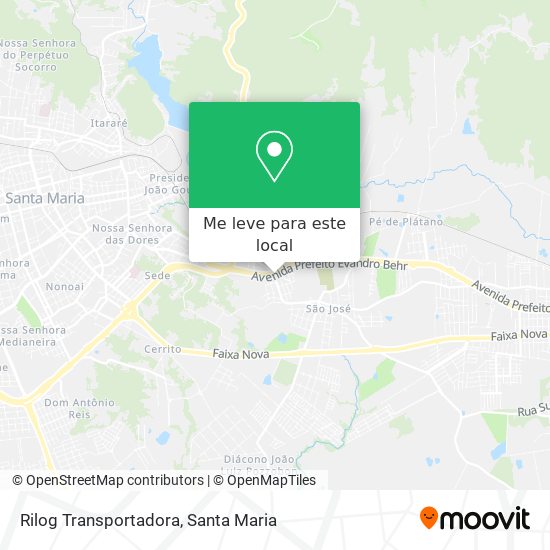 Rilog Transportadora mapa