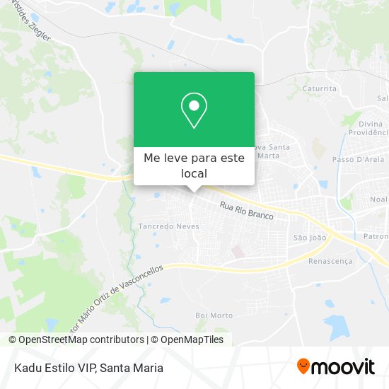 Kadu Estilo VIP mapa