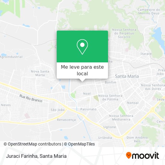 Juraci Farinha mapa