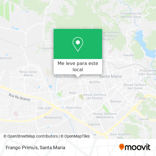 Frango Primu's mapa