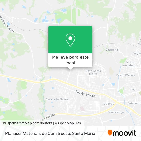 Planasul Materiais de Construcao mapa