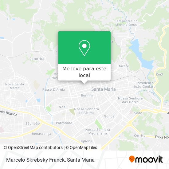 Marcelo Skrebsky Franck mapa